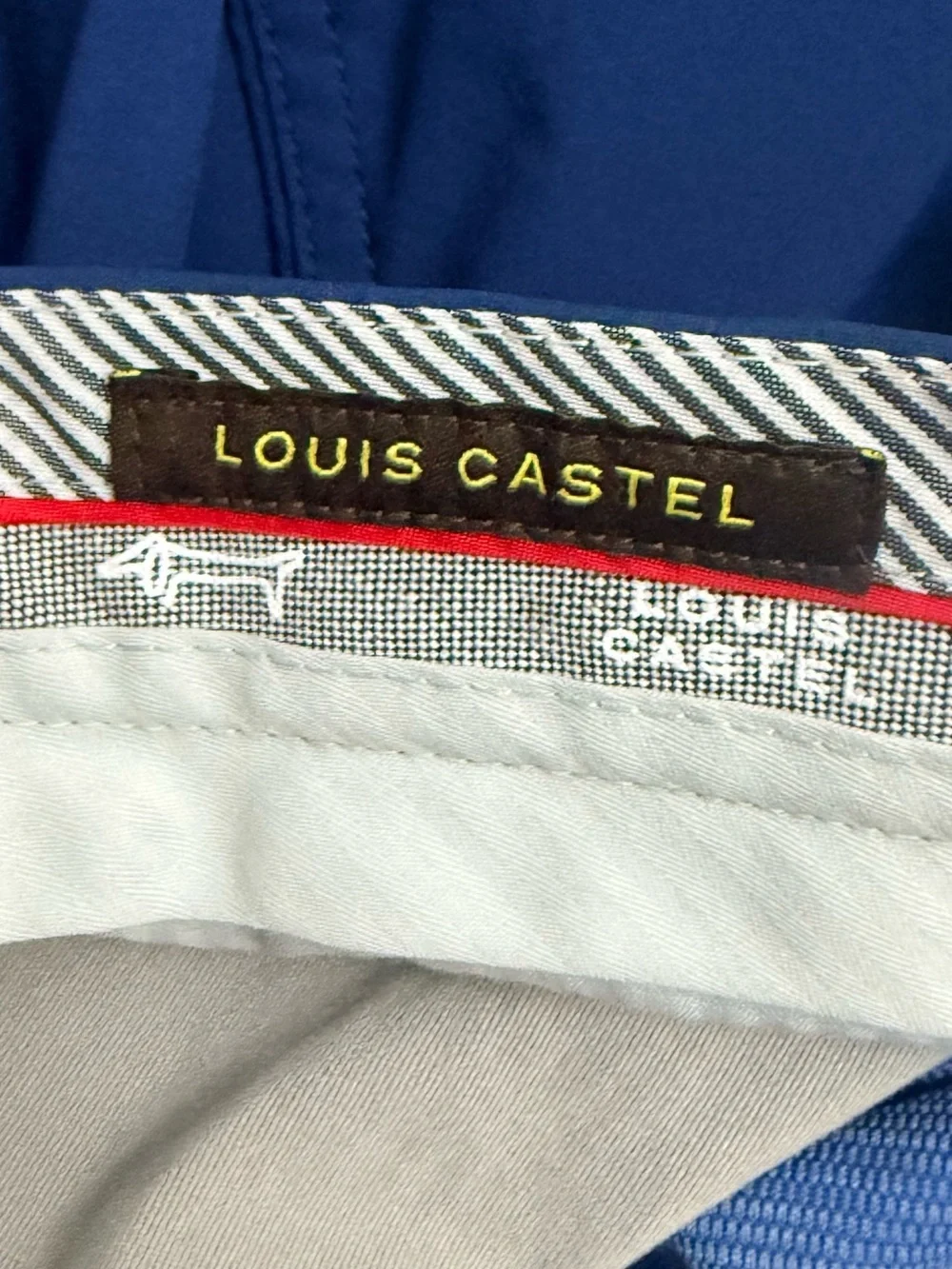 Louis Castel | Premium Golf Shorts | Navy | Size 82 = 32” in US